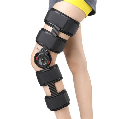 Carbon Fiber Knee Brace Support For ACL PCL MCL - OberHealth
