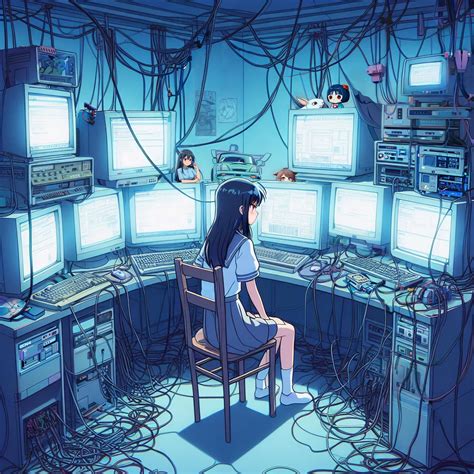 Image result for Serial Experiments Lain Transitions