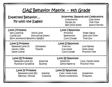 Behavior Matrix Examples 的图像结果