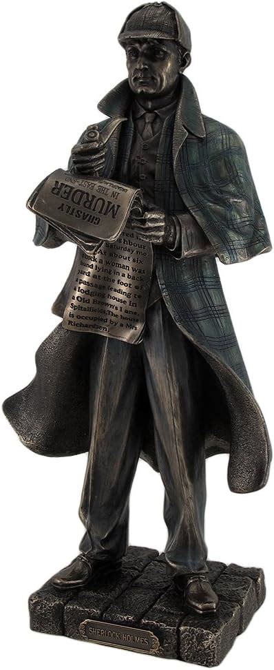 Zeckos Veronese Design Detective Sherlock Holmes Metallic India | Ubuy