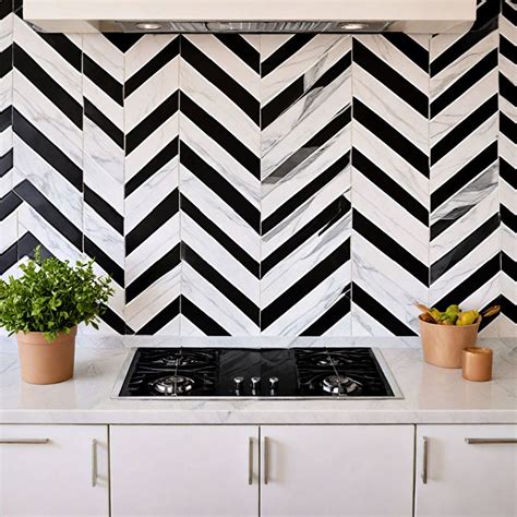 20 Black and White Backsplash Ideas To Try Now