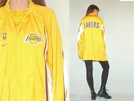 Image result for Lakers Warm Up Jacket
