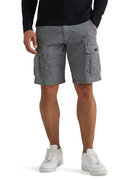 Wrangler Men's and Big Men's Relaxed Fit, Stretch Cargo Shorts with ...