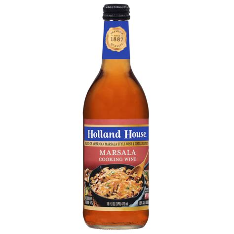 Holland House Cooking Wine Marsala 16 oz (Pack Of 12) - Walmart.com
