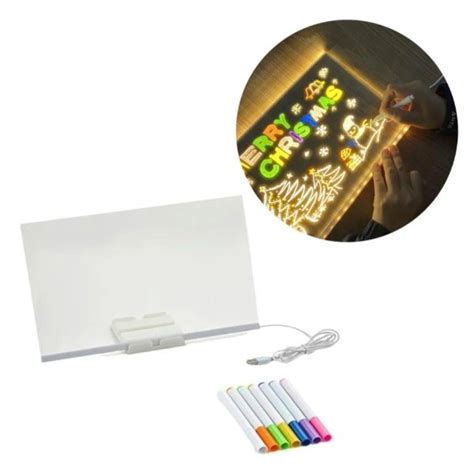 PIZARRA M&Aacute;GICA LUMINOSA 30x20 - Coco Cases