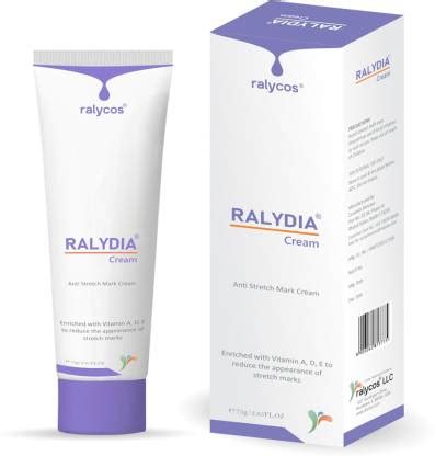 Buy Ralydia Anti Stretch Mark Cream 75g from Ralycos in India