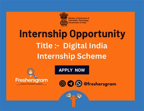 The Digital India Internship Scheme initiated by the Ministry of ...