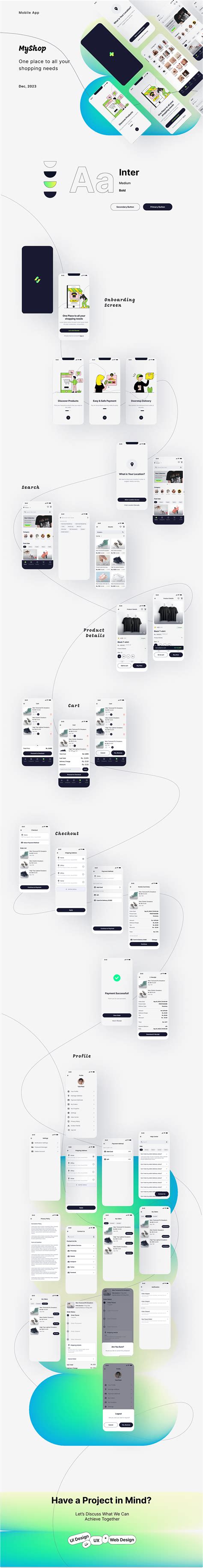 E-Commerce Application 的图像结果