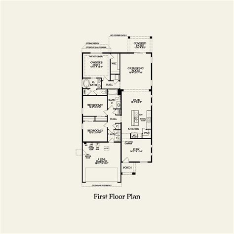 Pulte Hewitt Floor Plan - omahdesignku
