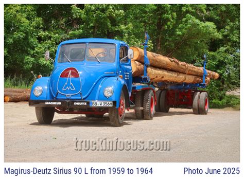 Magirus-Deutz S 3500 (2) from 1952 to 1958 :: truckinfocus.com