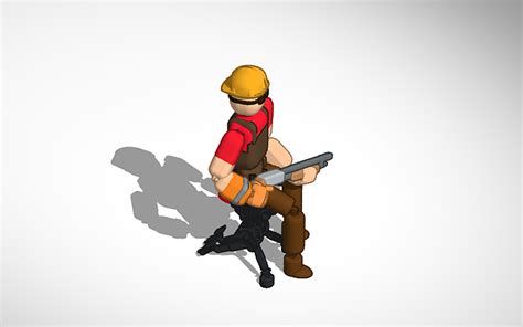 Engineer TF2 3D Model 的图像结果