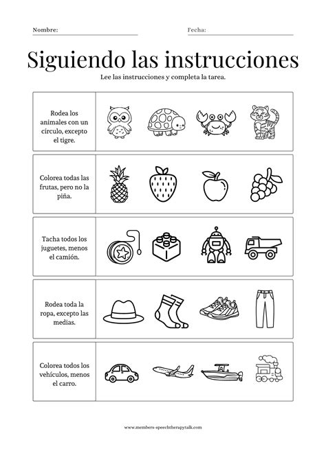 Inclusion/Exclusion - Except - Speech Therapy Talk Membership