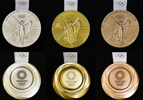 东京奥运会奖牌设计公布：利用回收物做原材料_国际图文_看看新闻