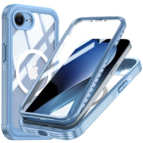 Dteck for iPhone 16e Case with Built-in Screen Protector, for iPhone ...