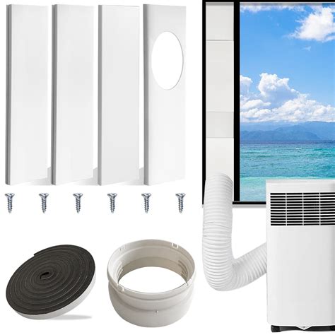 Portable Air Conditioner Window Vent Kit APACK5 The Home Depot ...
