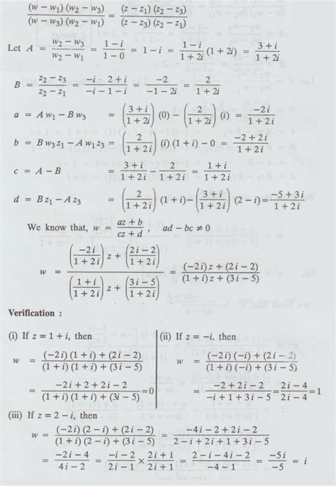 Problems based on bilinear transformation - Analytic functions