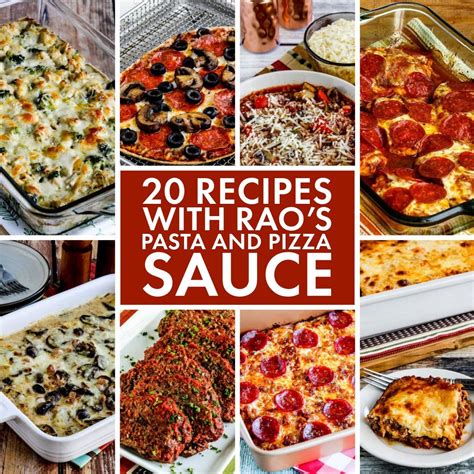 20 Recipes with Rao’s Pasta and Pizza Sauce - Recipe Concepts