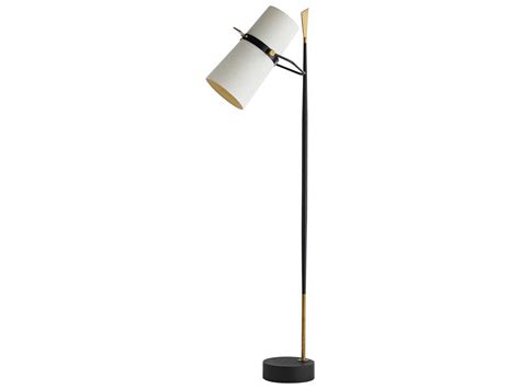 Arteriors Home Yasmin Antique Black & Brass Floor Lamp | ARH79680