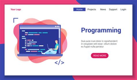 Image result for Programming Website Template Design