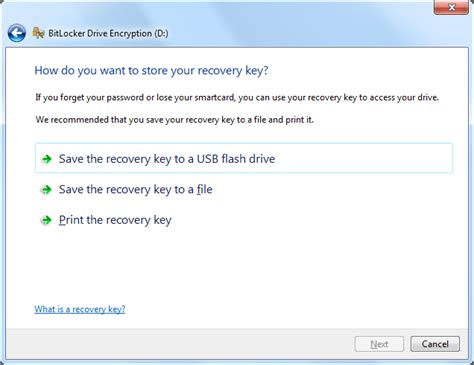 Image result for Windows 7 BitLocker Recovery