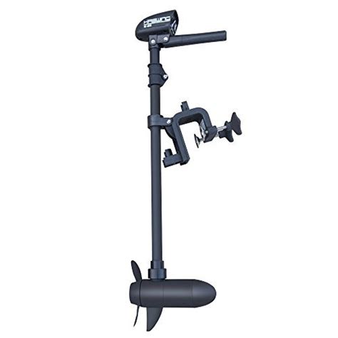 And Aquos 12v 20lbs Transom Mounted Electric Trolling Motor Salt ...