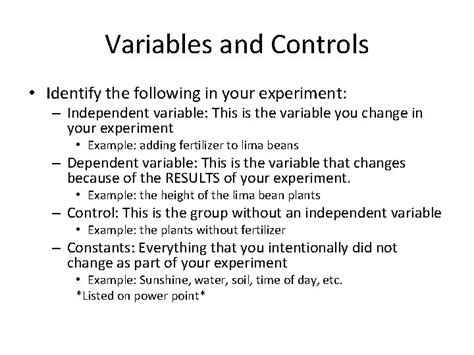 Image result for Independent Variable Science Project