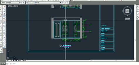 简约中式CAD家庭室内装修设计施工图纸_红动网