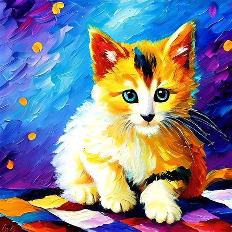 Cat portraits hand painted in oil. | Inspire Uplift