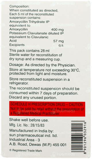 Moxclav DS Powder for Oral Suspension: Uses, Side Effects, Price ...