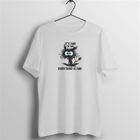 I'm Fine - Half Sleeve Tee – MISFITIZENS