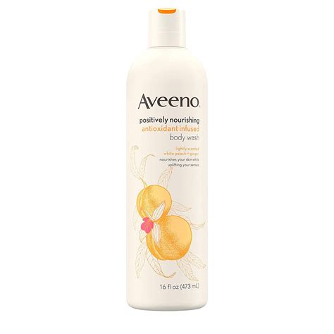 Aveeno Positively Nourishing Antioxidant Infused Moisturizing Body Was ...