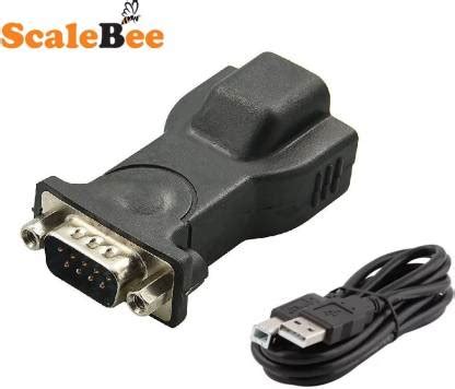 SCALEBEE TV-out Cable USB to Serial DB9 Adapter Converter for ...