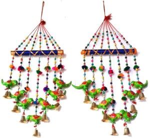 Palpal ART GALLERY Home Decoration Items PARROT Wind Chimes V safe ...
