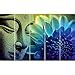 Hardik Art N Frames Wood Abstract Wall Digital Printing (Large, 60 cm x ...