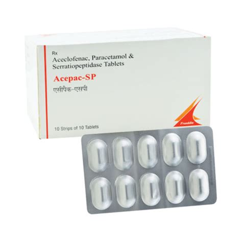 Acepac-SP Tablets Franklin Laboratories India Pvt. Ltd.
