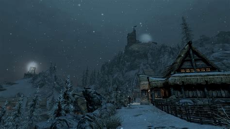 Climates of Tamriel are sure to capture the feeling of snowy weather. First mod that actually ...