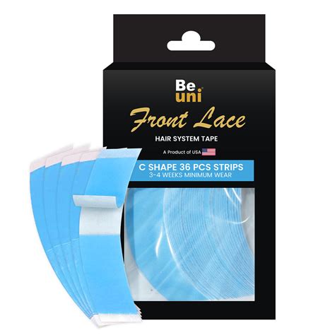 Premium Front Lace Support Double Sided Transparent (36 Pieces Tape St ...