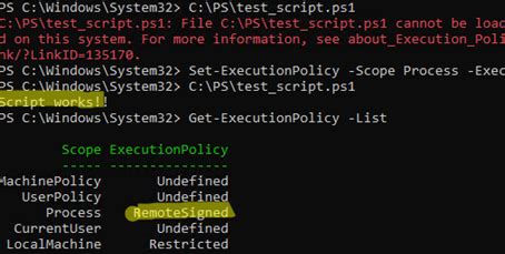 Image result for Set-ExecutionPolicy RemoteSigned