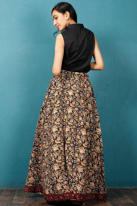 Hand Block Printed Wrap Around Skirts – InduBindu