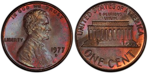1977-D 1C, BN (Regular Strike) Lincoln Cent (Modern) - PCGS CoinFacts