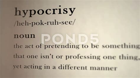 Hypocritical Definition