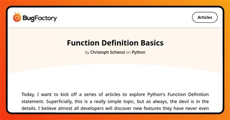 Image result for Function Definition Computer Science