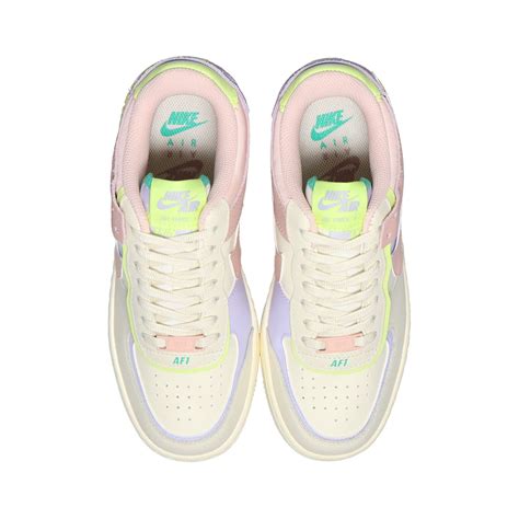 NIKE W AF1 SHADOW CASHMERE/PALE CORAL-PURE VIOLET 21FA-I（ナイキ ウィメンズ AF1 ...