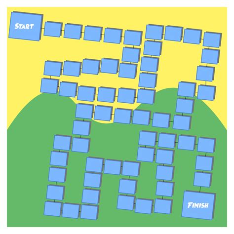 Life Board Game Template - 10 Free PDF Printables | Printablee