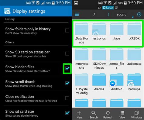Image result for View Hidden Files in Android