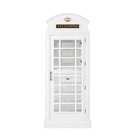 Heera Moti Booth Tall Bar unit | White