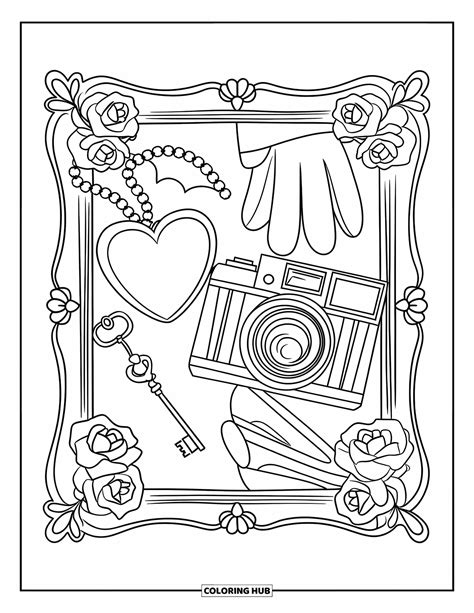 85+ Coquette Coloring Pages for Kids & Adults (Free Printable PDFs)