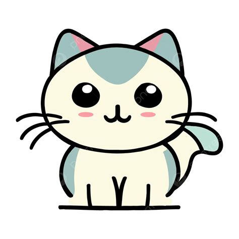 Cute Cat Vector, Cute Cat Vector Art, Cute Cat Vector Design, Cartoon ...