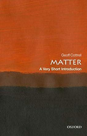 Matter: A Very Short Introduction (Very Short Introductions) eBook ...