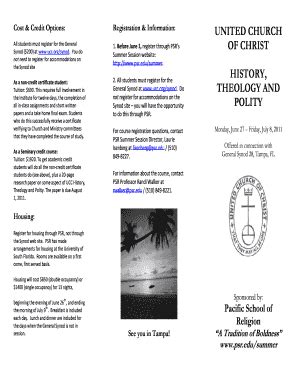 Fillable Online psr UCC Polity Course Registration Form - Pacific ...